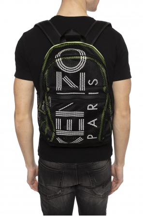Logo-printed transparent backpack, zdjęcie 2 Logo-printed transparent backpack od Kenzo